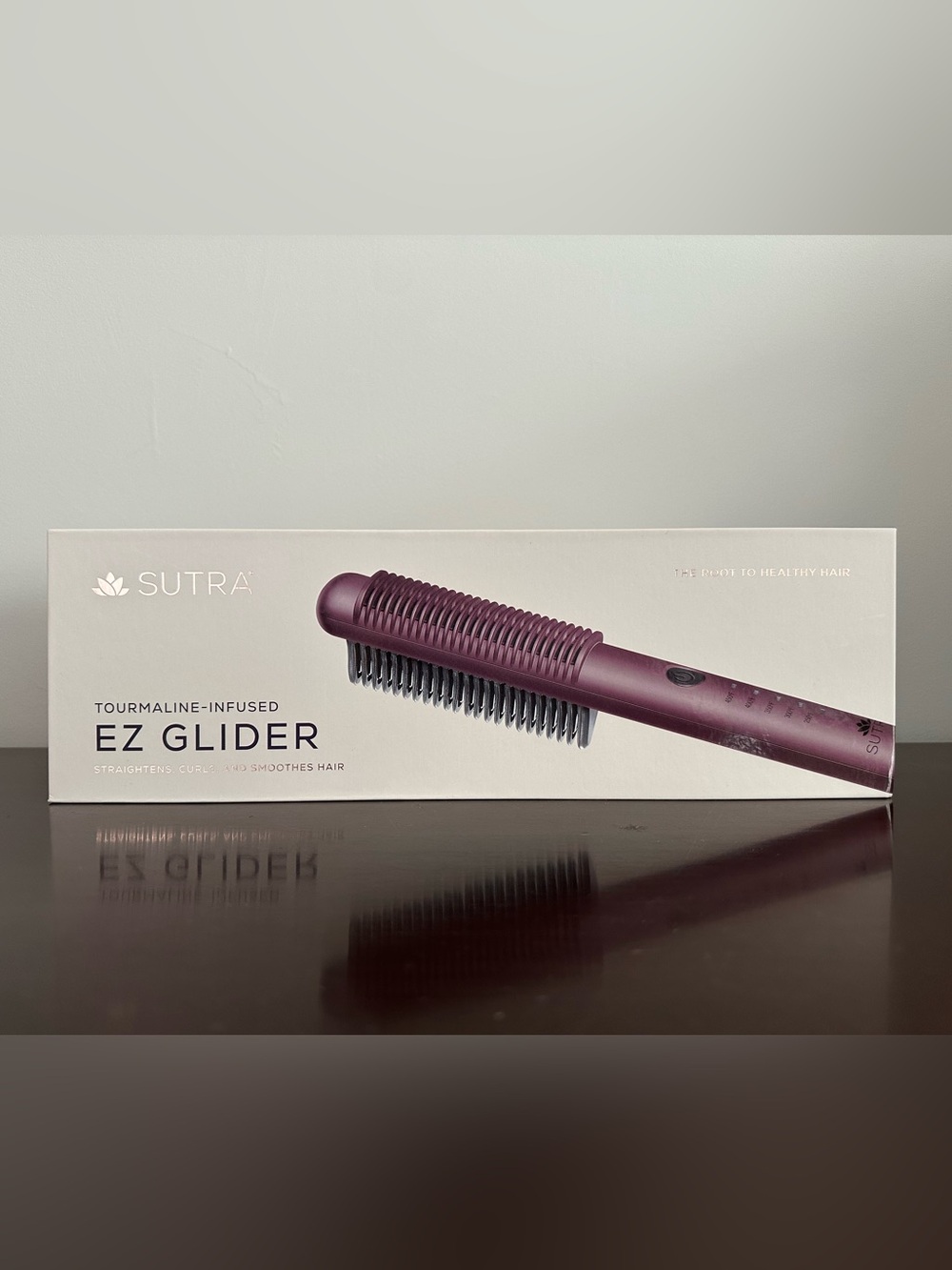 SUTRA EZ Glider Tourmaline-Infused Styling Comb - NIB